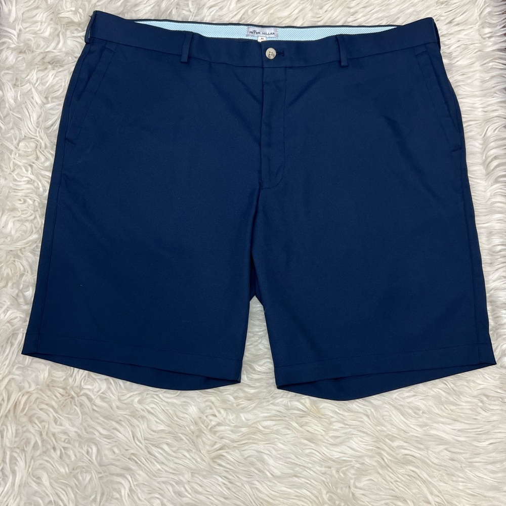 Peter Millar Men's Navy‎ Blue Golf Shorts Size 40
